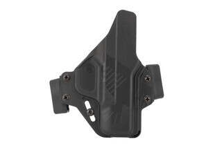 Raven Concealment Perun M&P Shield Holster is made from black kydex